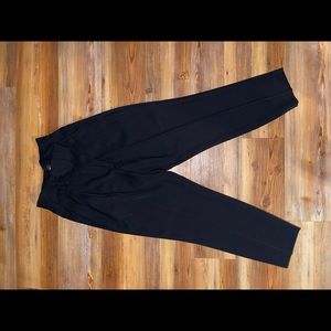 Express straight leg tapered ankle dress pants